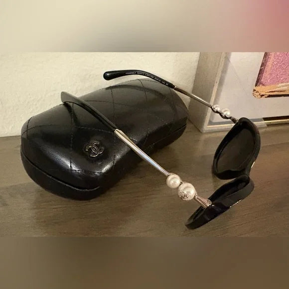 Chanel Pearl cat eye sunglasses