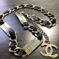 AUTH CHANEL Vintage 1980’s Chain Belt/necklace