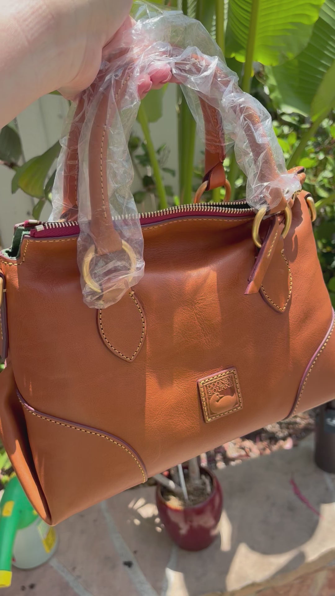Dooney & Bourke Florentine Satchel NWT